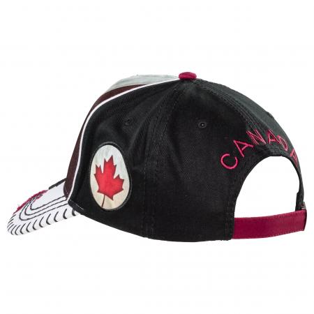  Piker Canada Cap Unisex (Black/Red)