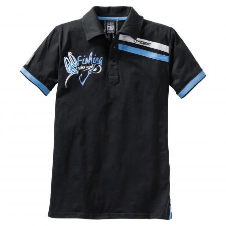  Vintage My Home Polo-Shirt Herren (Marine)