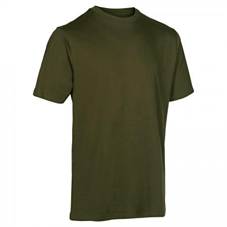  2er-Pack T-Shirts Herren (Green/Brown Leaf)