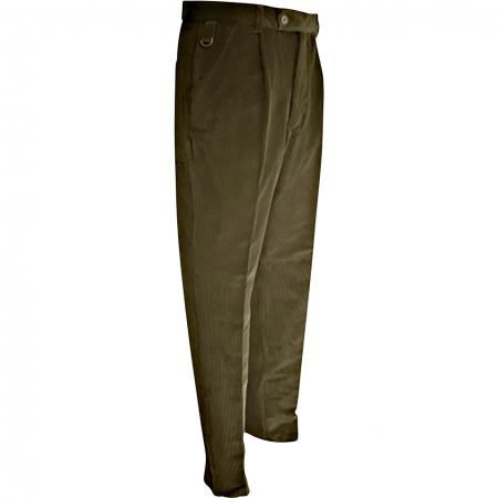  Stretch-Cordhose Herren (Khaki)