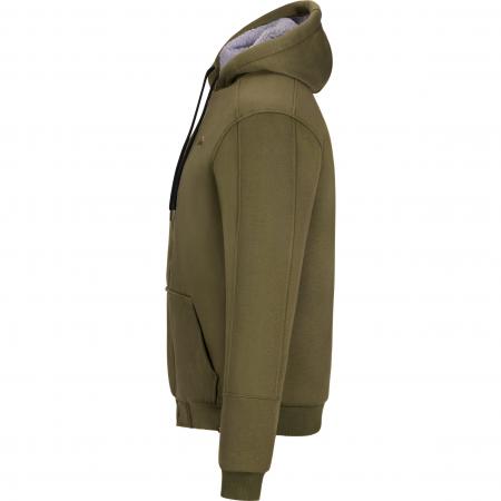 il Lago Basic Teddy Sweatjacke Spirit Herren (Oliv)