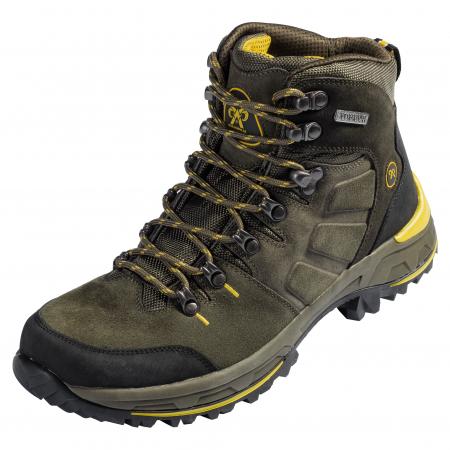 Almwalker Outdoorboots Kongo Herren (Oliv/Schwarz)