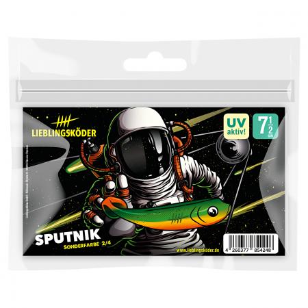  Gummifisch Barschköder (7,5 cm, Sputnik)