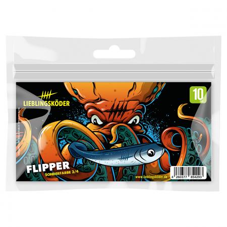  Shad Zander Bait (10 cm, Flipper)