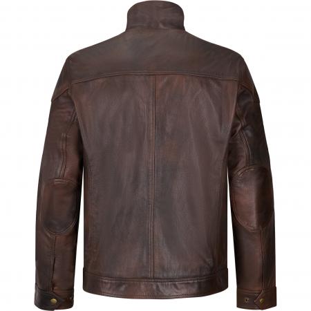  Leather Jacket Boston Men (Brown)