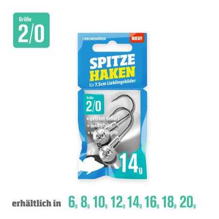 Angelhaken Spitze (2/0)