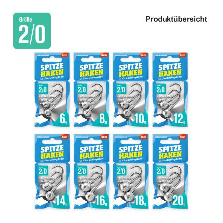  Angelhaken Spitze (2/0)