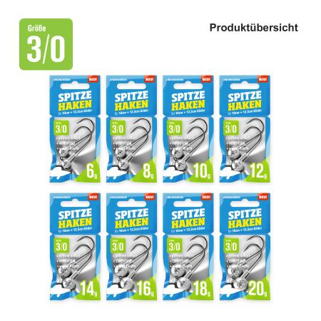 Lieblingsköder Spitze Haken 3/0 Mixpaket