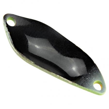 FTM Trout Spoon Strike (2.1 g, Black/Yellow UV)