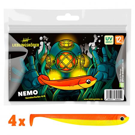  Gummifisch Zanderköder (12,5 cm, Nemo)