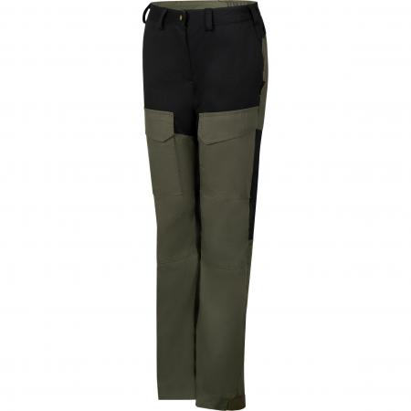 il Lago Sie Outdoorhose Green Trouaska Damen (Oliv/Schwarz)