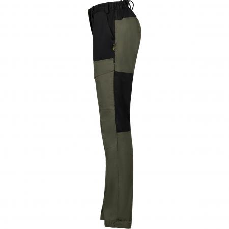 il Lago Sie Outdoorhose Green Trouaska Damen (Oliv/Schwarz)
