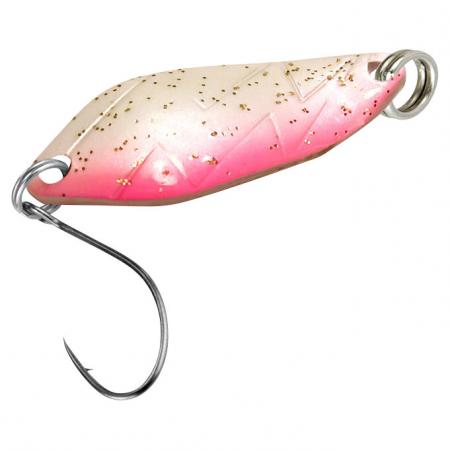  Trout Spoon Strike (2,1 g, Weiß/Pínk Glitter UV)