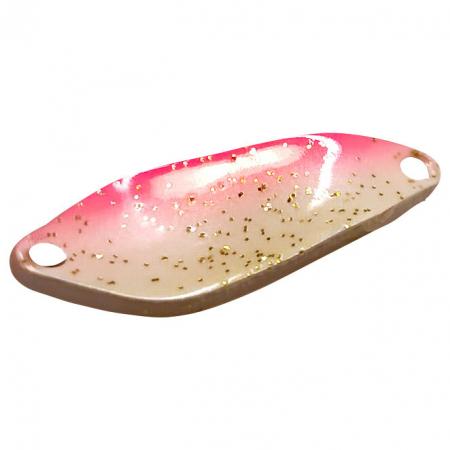  Trout Spoon Strike (2,1 g, Weiß/Pínk Glitter UV)