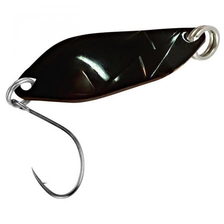  Trout Spoon Strike (2,1 g, Schwarz/Gelb UV)