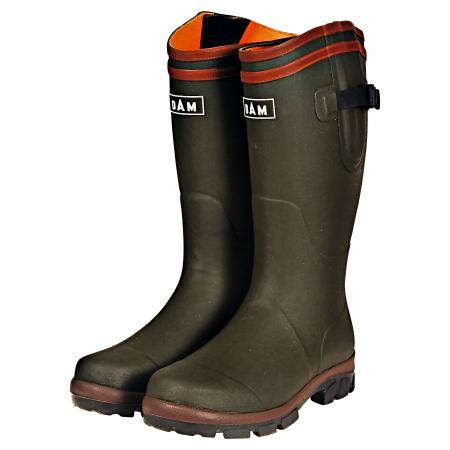 DAM Flex Neoprene Rubber Boots Herren (Olive)