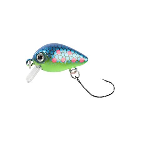  Crankbait Trout Crank (Blau-Pinke Punkte)