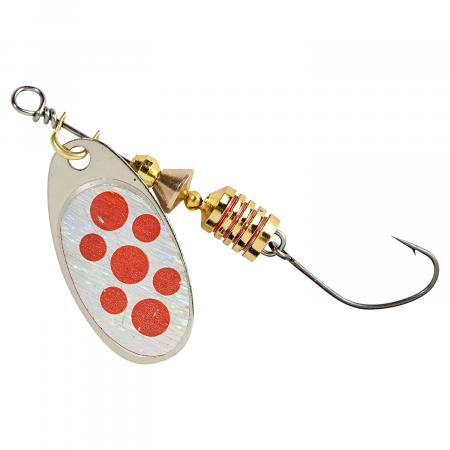  Spinner Einzelhaken (Red Spot)