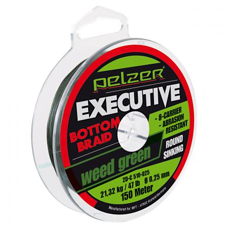 Angelschnur Executive Bottom Braid (dunkelgrün, 150 m)
