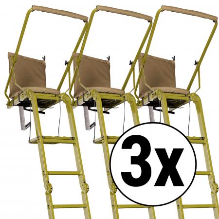  Baumsitz Waschbär (3er Set)