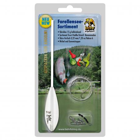  Forellen Set Forellensee-Sortiment