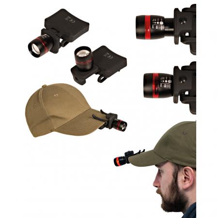  Kopflampe Cap Light LED Cree M. Zoom