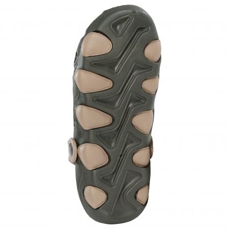 Almwalker EVA Schlappen Wild Summer Unisex (Oliv/Ocker)