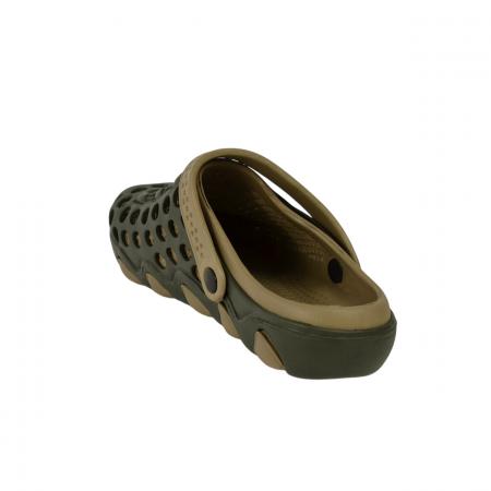 Almwalker EVA Schlappen Wild Summer Unisex (Oliv/Ocker)