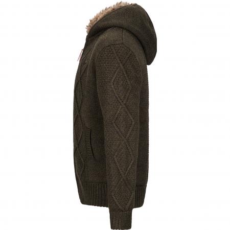 il Lago Prestige Wolljacke Hordaland Herren (Oliv)
