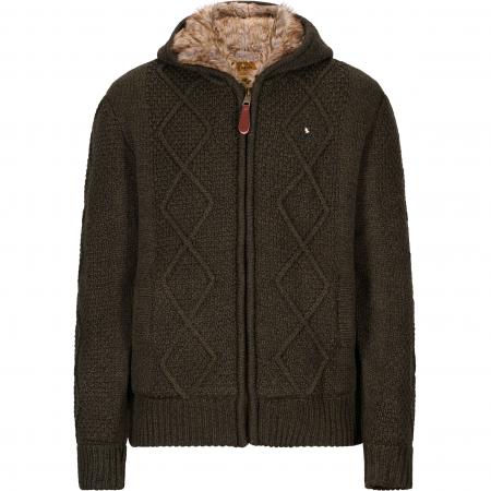 il Lago Prestige Wolljacke Hordaland Herren (Oliv)