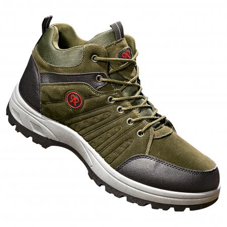 Almwalker Trekkingschuhe Basecamp III Herren (Oliv/Schwarz)