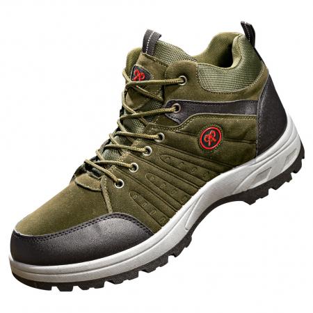 Almwalker Trekkingschuhe Basecamp III Herren (Oliv/Schwarz)