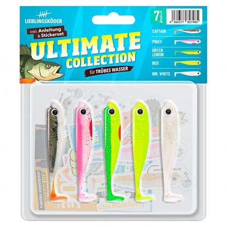  Gummifisch Barschköder (5 cm, Ultimate Collection trübes Wasser, Abb. ähnlich)