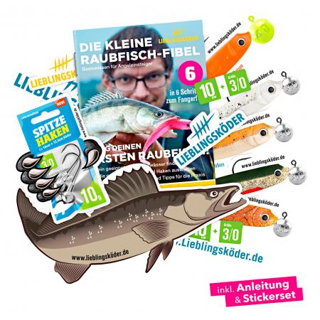  Gummifisch Zanderköder (10 cm, Klares Wasser)