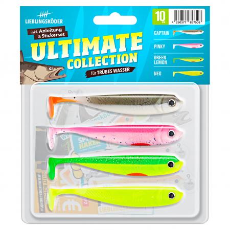  Shad Zander Bait (10 cm, Ultimate Collection Murky Water)