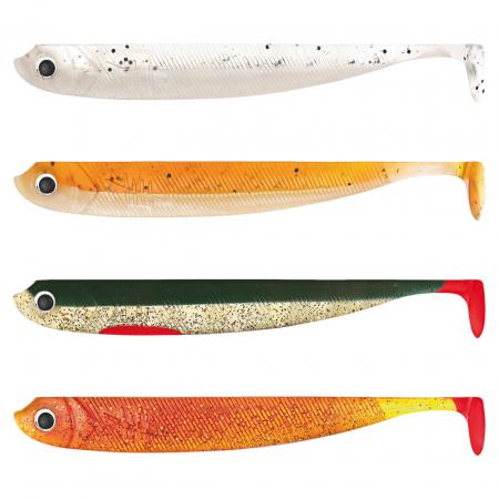  Gummifisch Zanderköder (12,5 cm, Ultimate Collection Klares Wasser)