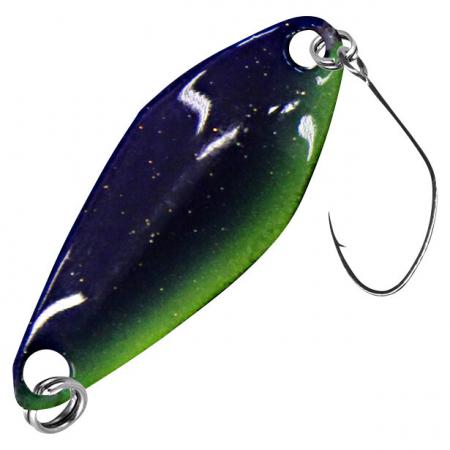  Trout Spoon Tremo (2.3 g, Violet/Green, Black)