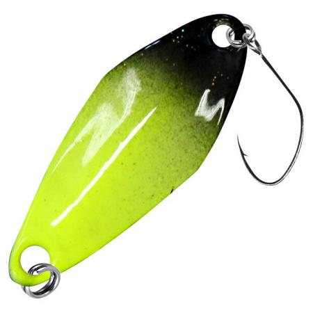 FTM Trout Spoon Tremo (2.3 g, Yellow/Black, Orange UV)