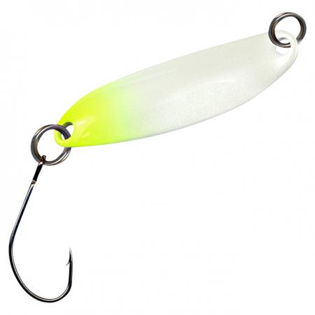 FTM Trout Spoon Hornet (White/Yellow, Grey UV)