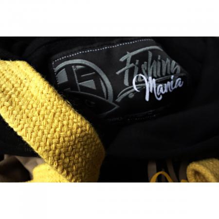 Hotspot Fishing Mania Carpfishing Hoodie Herren (Black)