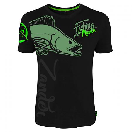 Hotspot Fishing Mania Zander Polo-Shirt Herren (Black)