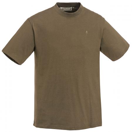 Pinewood 3er-Set: T-Shirts Herren (Green/H.Brown/Khaki)