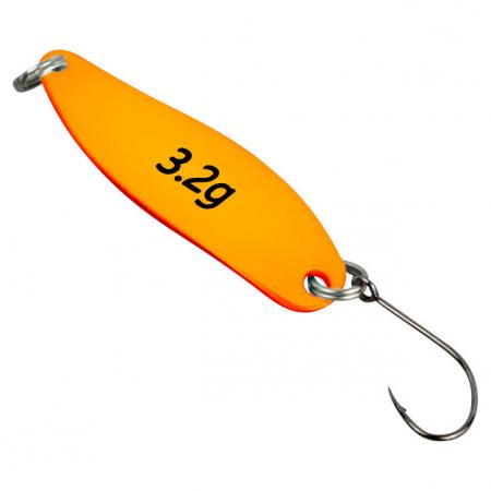  Trout Spoon Hammer (3,2 g, Grün/Orange UV)