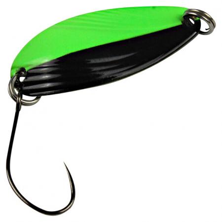  Trout Spoon Break (2,2 g, Grün/Schwarz UV)