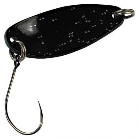  Trout Spoon Break (2,2 g, Schwarz/Gelb UV)