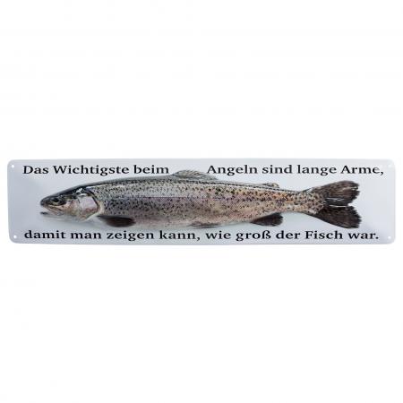  Straßenschild (Das Wichtigste beim Angeln...)