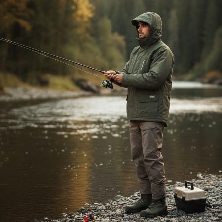 DAM Xtherm Winter Suit Herren (Olive)