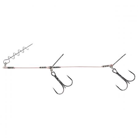Gummifisch-System Flachwasser System (1x7, beschichtet, 15 kg)