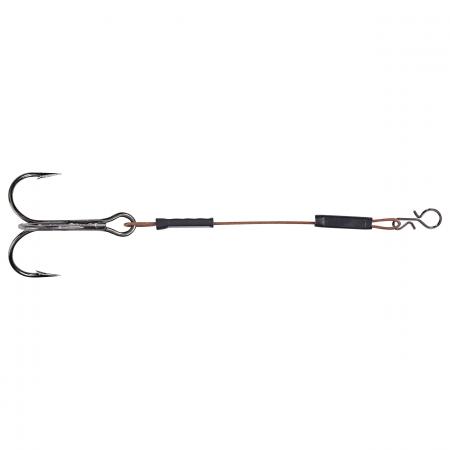 Shirasu Kunstköder Zander 1x7 Stinger Rig (beschichtet, mit Clips)