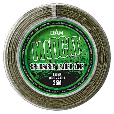 MAD CAT Vorfachschnur Spliceable Leader Line (oliv, 25 m)
